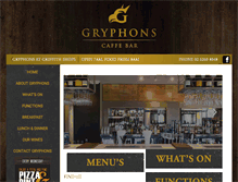 Tablet Screenshot of gryphons.com.au